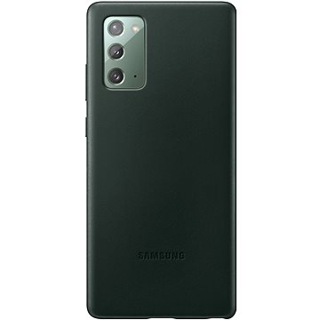 Obrázok Samsung Kožený zadní kryt pro Note 20 Green EF-VN980LGEGEU