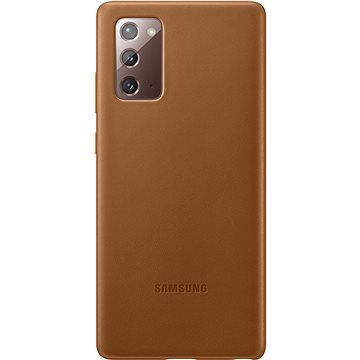 Obrázok Samsung Kožený zadní kryt pro Note 20 Brown EF-VN980LAEGEU