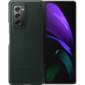 Obrázok Samsung Kožený zadní kryt pro Z Fold 2 Green (EF-VF916LGEGEU)