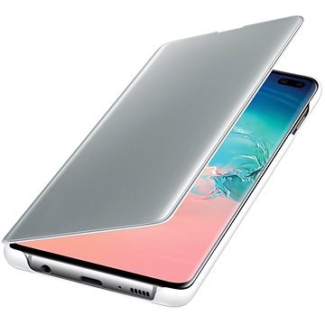 Obrázok Samsung Galaxy S10+ Clear View Cover bílý (EF-ZG975CWEGWW)