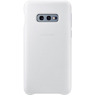 Obrázok Samsung Galaxy S10e Leather Cover bílý (EF-VG970LWEGWW)