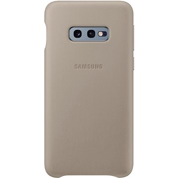 Obrázok Samsung Galaxy S10e Leather Cover šedý (EF-VG970LJEGWW)