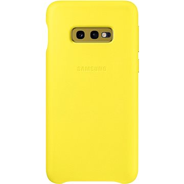 Obrázok Samsung Galaxy S10e Leather Cover žlutý (EF-VG970LYEGWW)