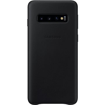 Obrázok Samsung Galaxy S10 Leather Cover černý (EF-VG973LBEGWW)