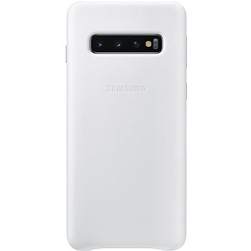 Obrázok Samsung Galaxy S10 Leather Cover bílý (EF-VG973LWEGWW)