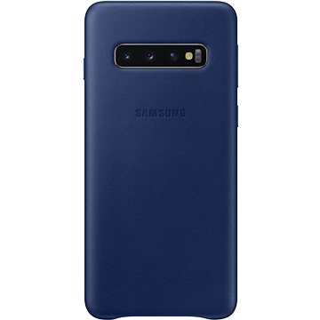 Obrázok Samsung Galaxy S10 Leather Cover námořnicky modrý (EF-VG973LNEGWW)