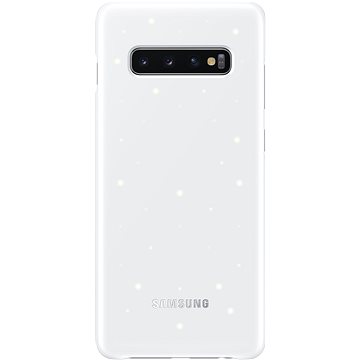 Obrázok Samsung Galaxy S10+ LED Cover bílý (EF-KG975CWEGWW)