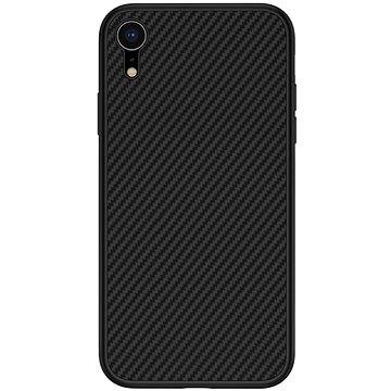 Obrázok Nillkin Synthetic Fiber Ochranný Zadní Kryt Carbon Black pro iPhone XR