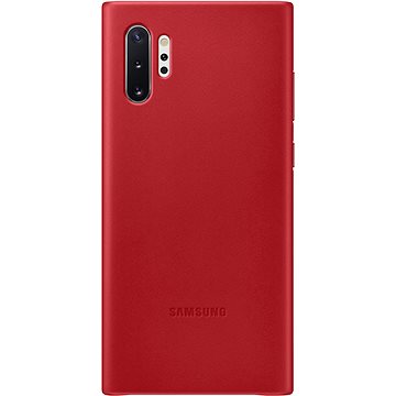 Obrázok Samsung Kožený zadný kryt na Galaxy Note10+ červený (EF-VN975LREGWW)