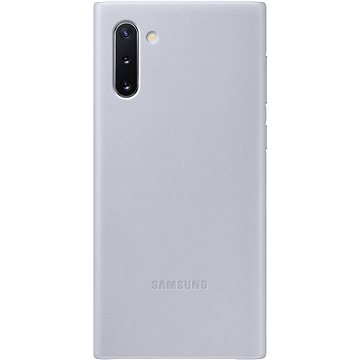 Obrázok Samsung Kožený zadný kryt na Galaxy Note10 sivý (EF-VN970LJEGWW)