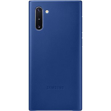 Obrázok Samsung Kožený zadný kryt na Galaxy Note10 modrý (EF-VN970LLEGWW)