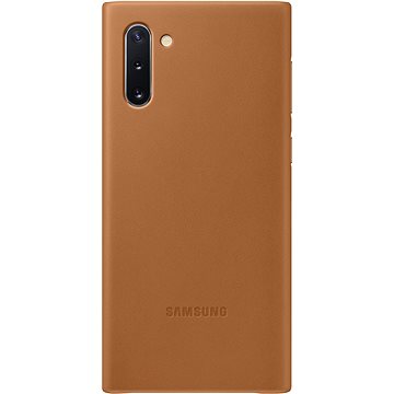 Obrázok Samsung Kožený zadný kryt na Galaxy Note10 béžový (EF-VN970LAEGWW)