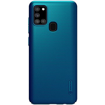 Obrázok Nillkin Super Frosted Zadní Kryt pro Samsung Galaxy A21s Peacock Blue