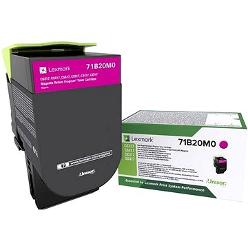 Obrázok LEXMARK 71B20M0 purpurový