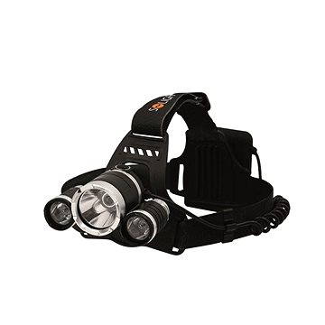 Obrázok Solight čelové LED svietidlo SUPER POWER, 3x Cree LED (WH23)