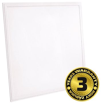 Obrázok LED svetelný panel - stropný / 40W / 4400lm /  4100K / biele SOLIGHT (60x60cm)