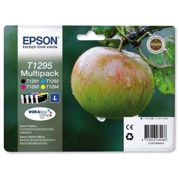 Obrázok Epson T1295 Atramentová náplň Multipack, C/M/Y/K