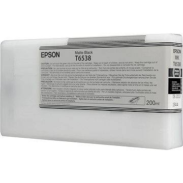 Obrázok Epson T6538 Matte Black Ink Cartridge (200ml) (C13T653800)