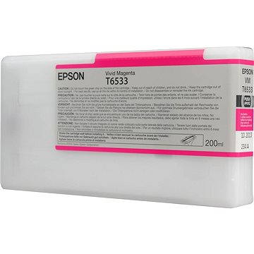 Obrázok Epson T6533 Vivid Magenta Ink Cartridge (200ml) (C13T653300)