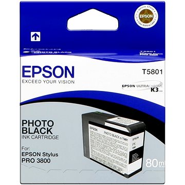 Obrázok Epson T580 Photo Black (80 ml) C13T580100