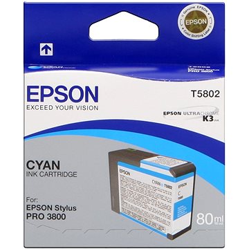 Obrázok Epson T580 Cyan (80 ml) C13T580200