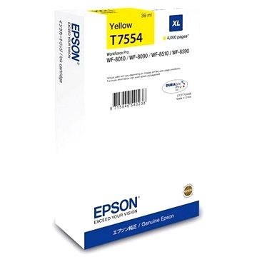 Obrázok Epson T7554 XL Yellow (C13T755440)