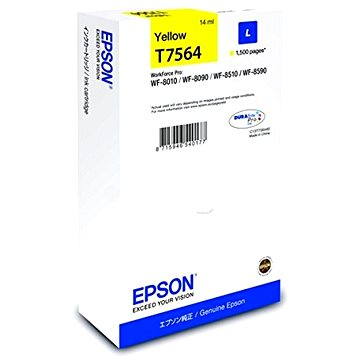 Obrázok Epson T7564 L Yellow (C13T756440)