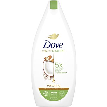 Obrázok DOVE Nourishing Secrets Restoring Ritual Coconut oil & Almond milk 500 ml (8710908882661)