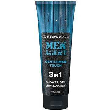 Obrázok Dermacol Men Agent Gentleman Touch sprchový gél 3v1  250 ml