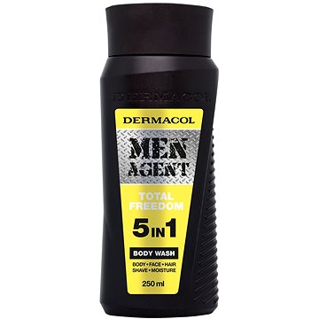 Obrázok Dermacol Men Agent Total Freedom sprchový gél 5 v 1  250 ml