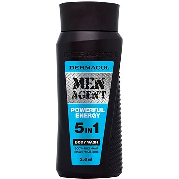 Obrázok Dermacol Men Agent Powerful Energy sprchový gél 5 v 1  250 ml