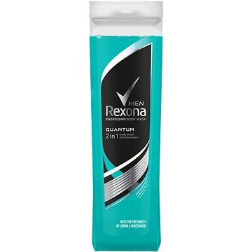 Obrázok Rexona Quantum sprchový gél a šampón 2 v 1  250 ml