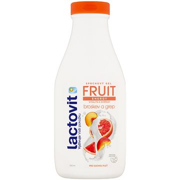 Obrázok LACTOVIT Fruit Broskyňa a grep 500 ml (8411135351929)