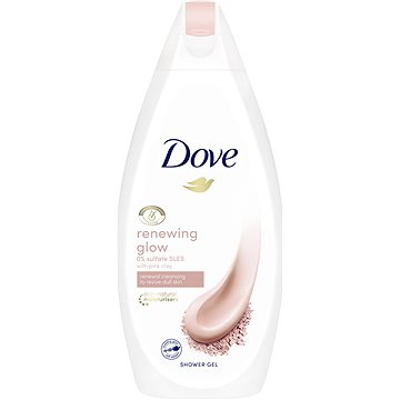 Obrázok Dove Renewing Glow Pink Clay vyživujúci sprchový gél  500 ml