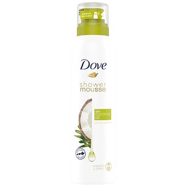 Obrázok Dove Coconut Oil sprchová pena 3v1  200 ml