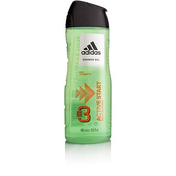 Obrázok ADIDAS 3in1 Active Start Sprchový gél 400ml