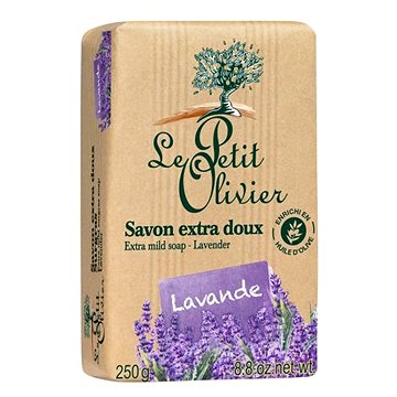 Obrázok LE PETIT OLIVIER Extra Mild Soap - Lavender 250 g (3549620005509)