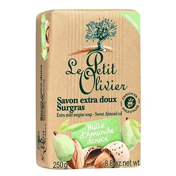 Obrázok Le Petit Olivier Extra jemné mydlo s mandľovým olejom, 250 g 00056081
					
				