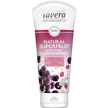 Obrázok LAVERA Body Wash Natural Superfruit 200 ml (4021457629978)