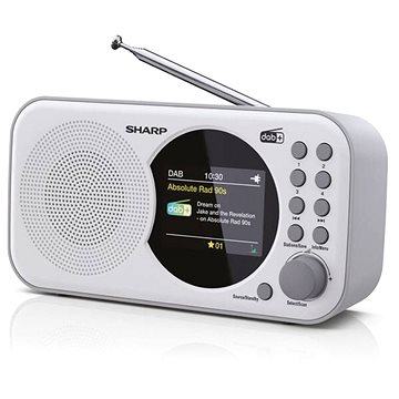 Obrázok DR-P320(WH) FM/ DAB rádiopríjmač SHARP