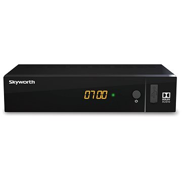 Obrázok STRONG Skyworth DVB-T/T2 přijímač T21FTA/ Full HD/ H.265/HEVC/ CRA ověřeno/ PVR/ EPG/ USB/ HDMI/ LAN/ SCART/ černý