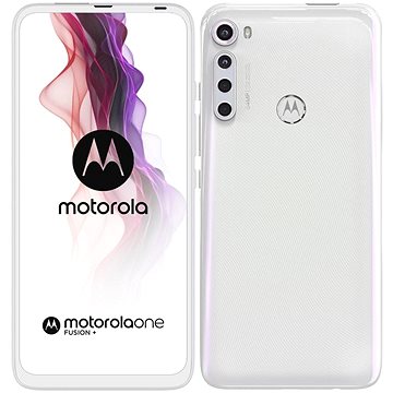 Obrázok Motorola One Fusion+ gsm tel. Moonlight White (PAJW0013PL)