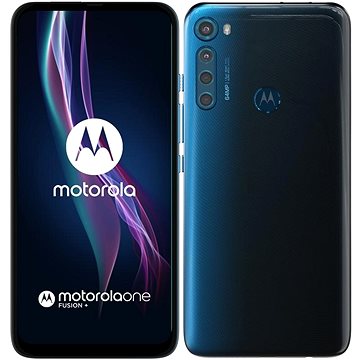 Obrázok Motorola One Fusion+ gsm tel. Twilight Blue (PAJW0004PL)