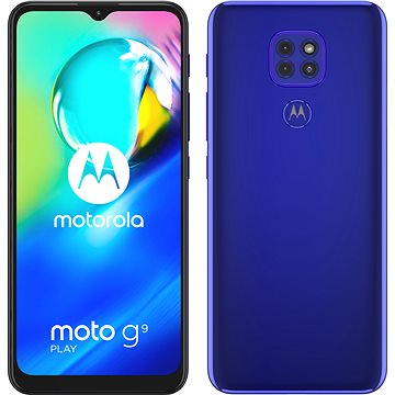 Obrázok Motorola Moto G9 Play (PAKK0019PL) modrý