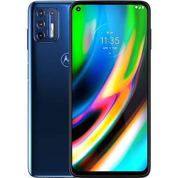 Obrázok Motorola Moto G9 Plus 128 GB modrá (PAKM0003PL)