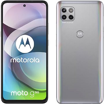 Obrázok Motorola Moto G 5G 128 GB strieborný (PALM0015PL)