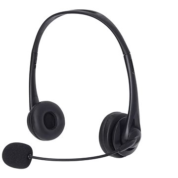 Obrázok Sandberg PC sluchátka USB Office Headset s mikrofonem, černá