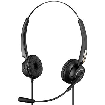 Obrázok Sandberg PC sluchátka USB Pro Stereo Headset s mikrofonem, černá