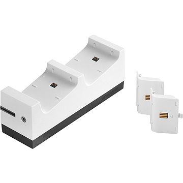 Obrázok SNAKEBYTE XBOX ONE TWIN:CHARGE X WHITE (SB911743)