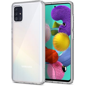 Obrázok Spigen Liquid Crystal gumené púzdro pre Samsung Galaxy A51, priesvitné (ACS00564)